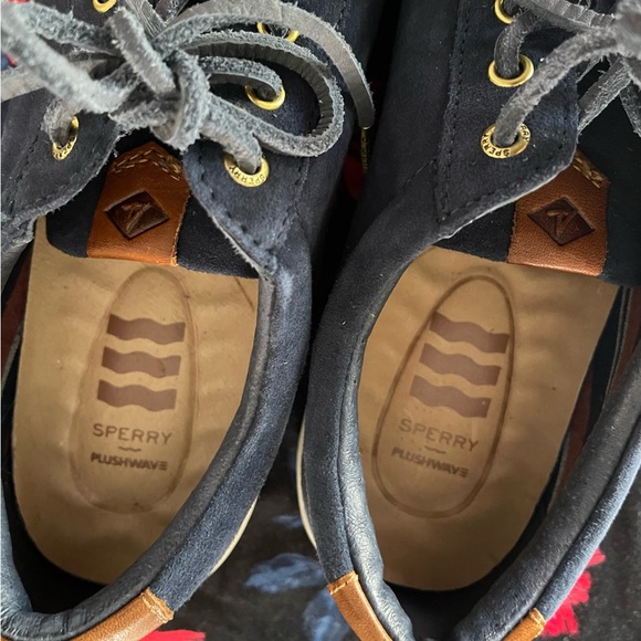 Sperry Anchor Plushwave LTT Shoes Navy Blue MINT Condition SneakersWomens 7.5 M - Picture 7 of 8